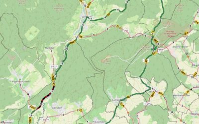 Travaux sur la D927 (Woerth-Lembach)