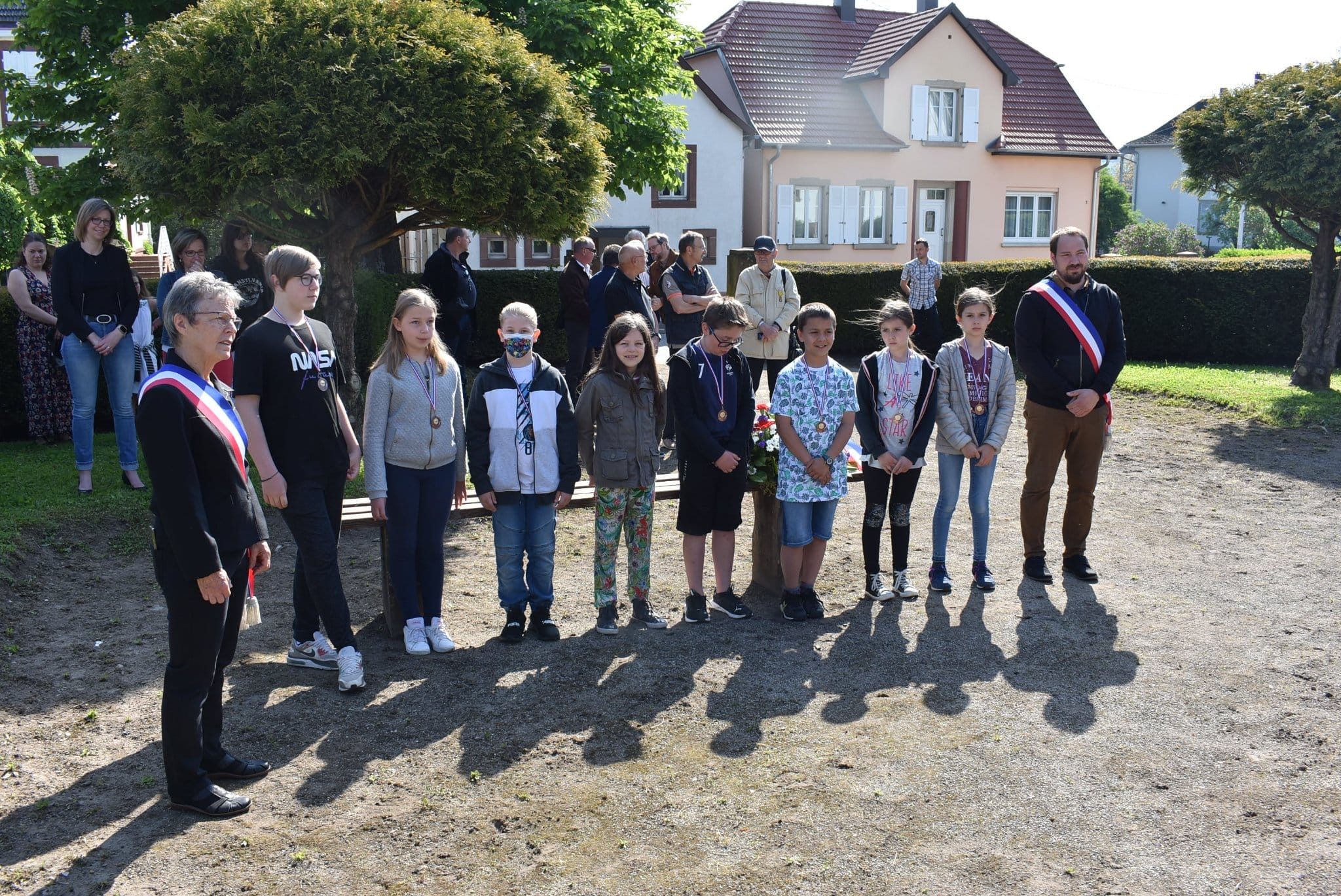 Cérémonie de la commémoration du 8 mai 1945