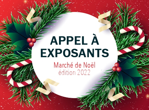 Appel à exposants : Marché de Noël 2022