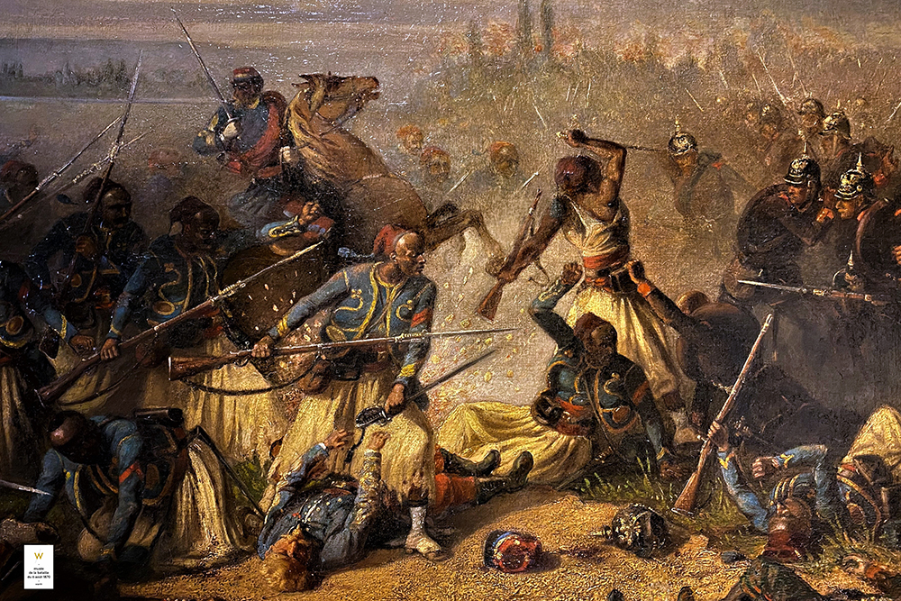 charge des Turcos Eugene Bellange copie