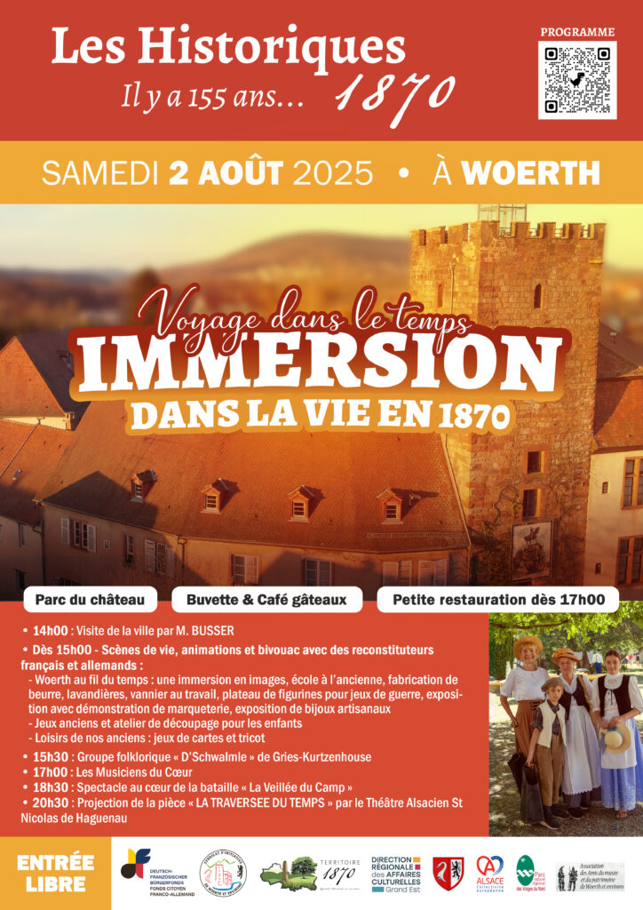 Immersion en 1870 à WOERTH