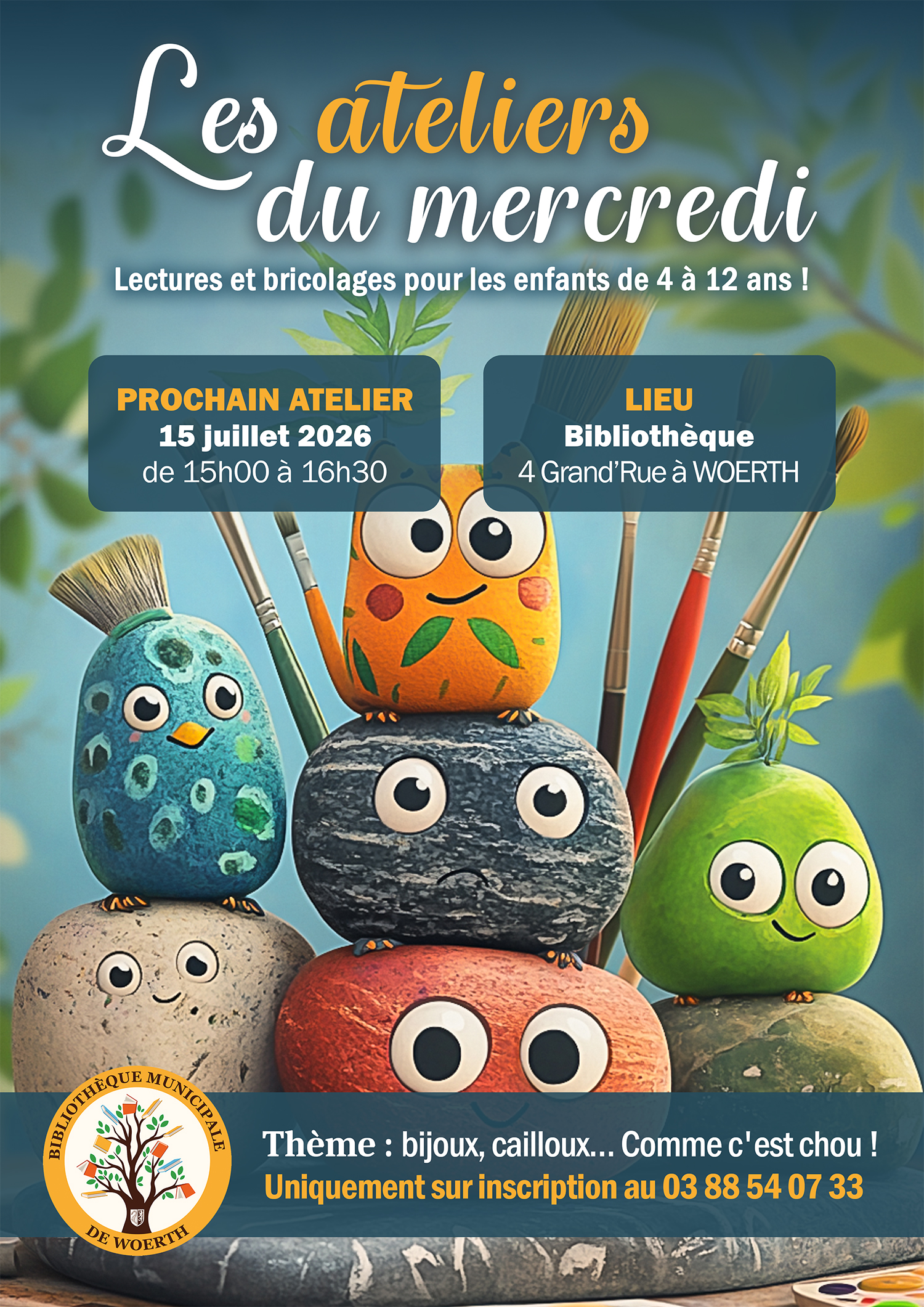 Affiche bibliothèque