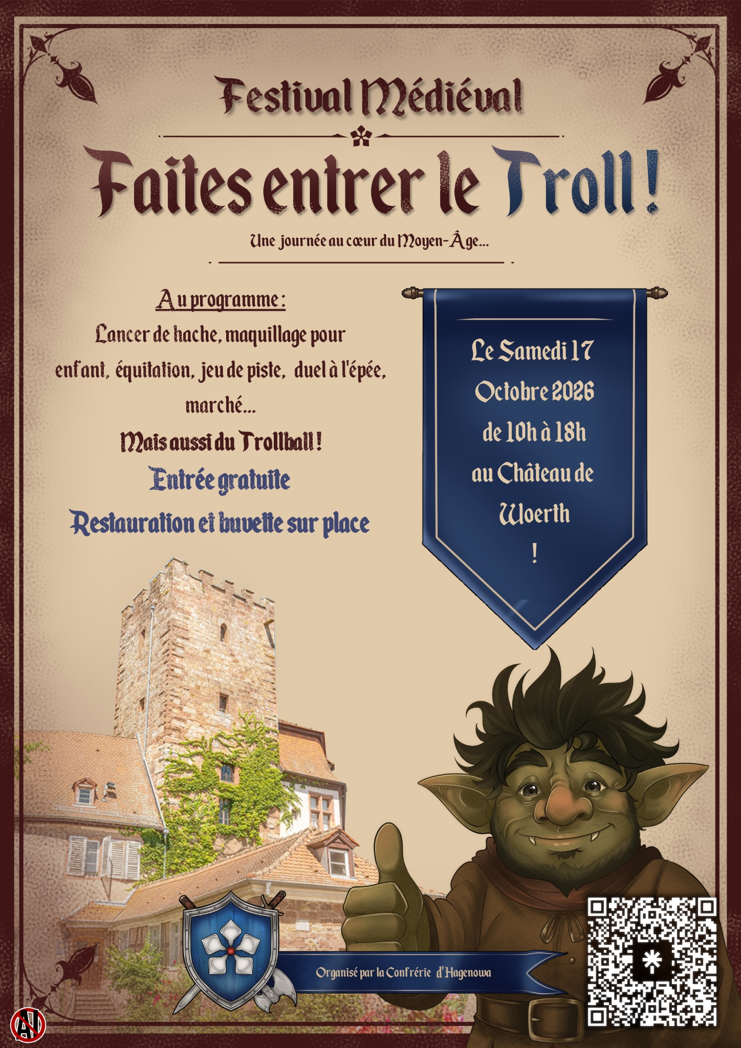 affiche festival médiéval woerth (1)