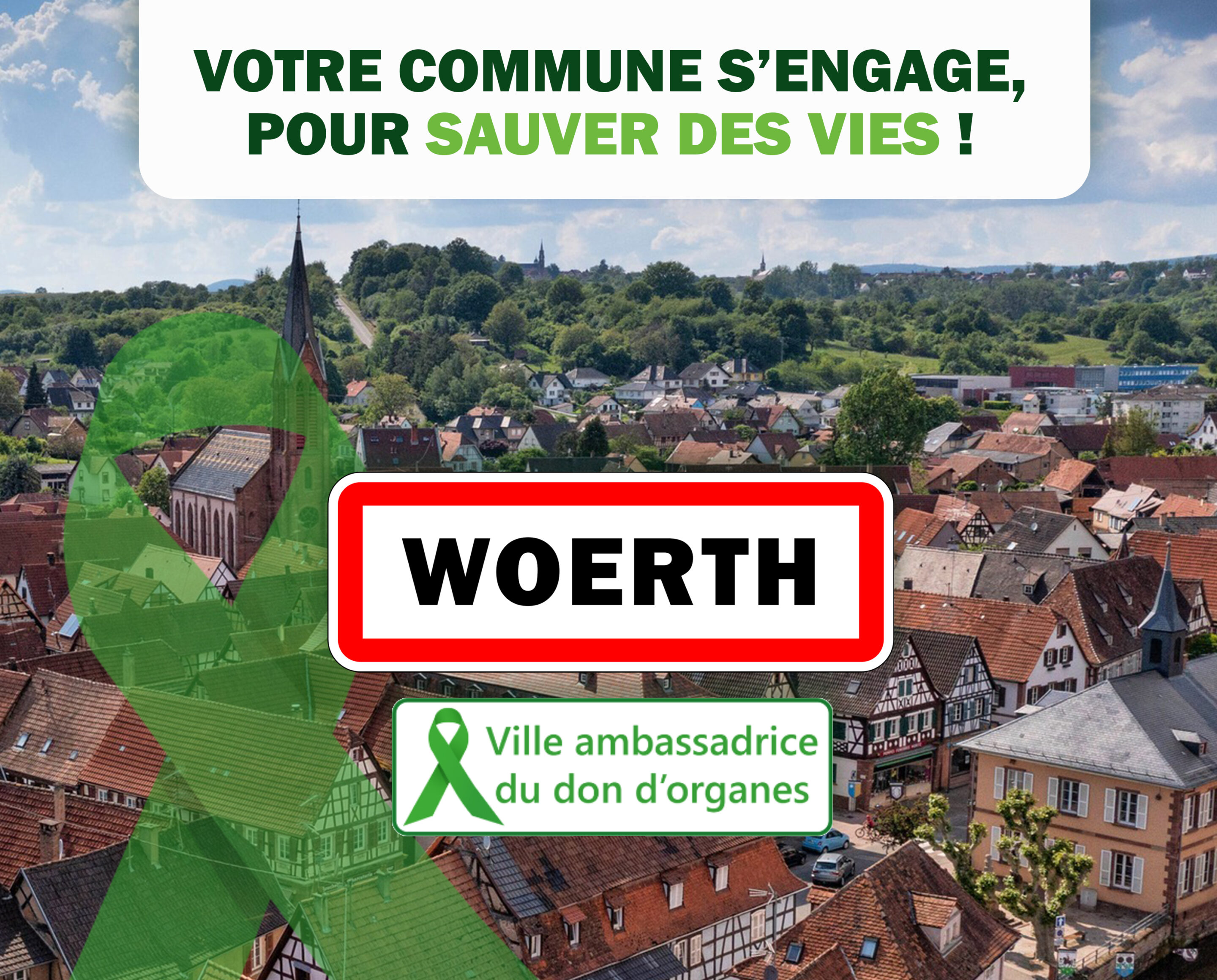 Woerth ville ambassadrice du don d'organes Woerth ville ambassadrice du don d'organes